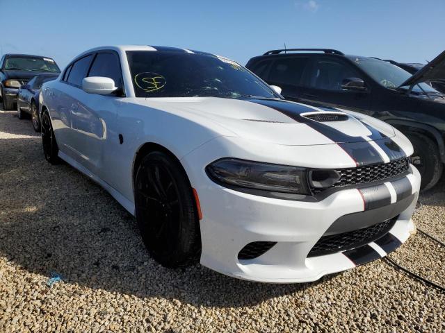 2C3CDXL93KH710226 - 2019 DODGE CHARGER SR WHITE photo 1