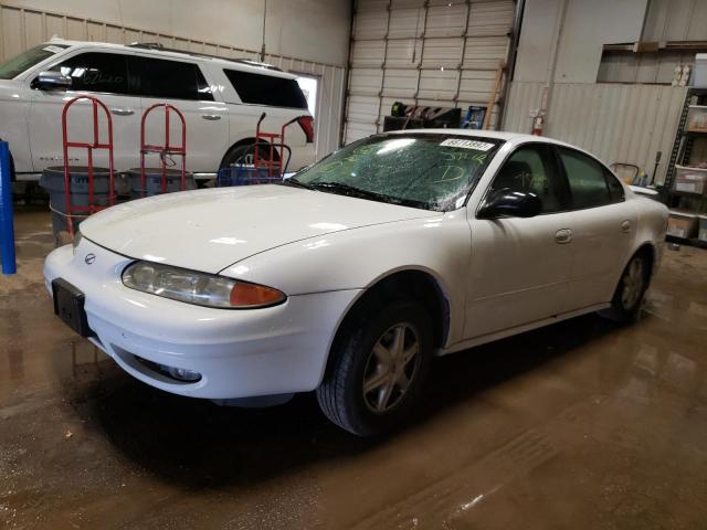 1G3NL52E54C147020 - 2004 OLDSMOBILE ALERO GL WHITE photo 2