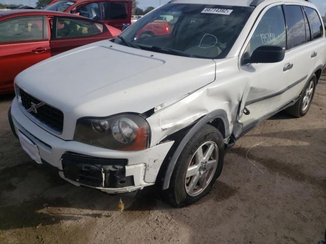 YV4CY592361255748 - 2006 VOLVO XC90 WHITE photo 9