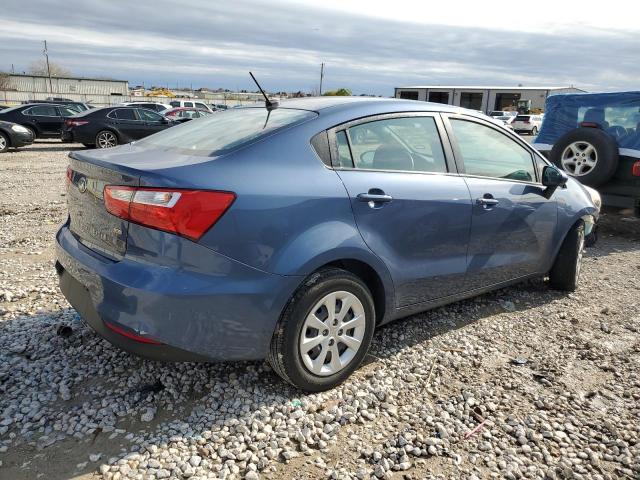 KNADM4A31G6646920 - 2016 KIA RIO LX BLUE photo 3