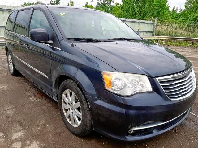 2C4RC1BG6DR707274 - 2013 CHRYSLER TOWN & COU BLUE photo 1