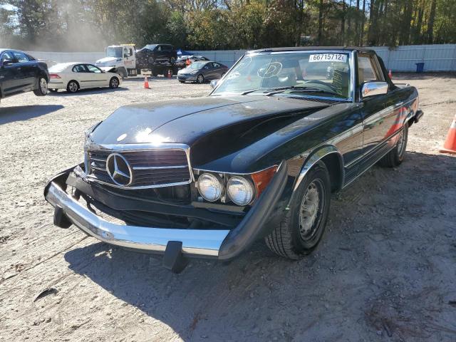 10704412043368 - 1977 MERCEDES-BENZ 450 SL BLACK photo 2