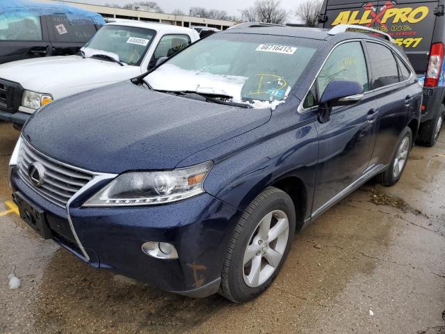 2T2BK1BA1DC159762 - 2013 LEXUS RX 350 BAS BLUE photo 2