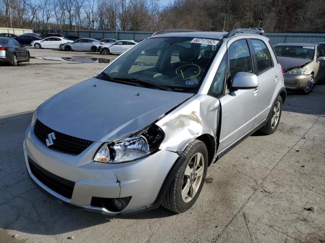 JS2YB5A33B6301743 - 2011 SUZUKI SX4 SILVER photo 2