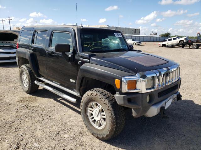 5GTEN13E988120499 - 2008 HUMMER H3 BLACK photo 1