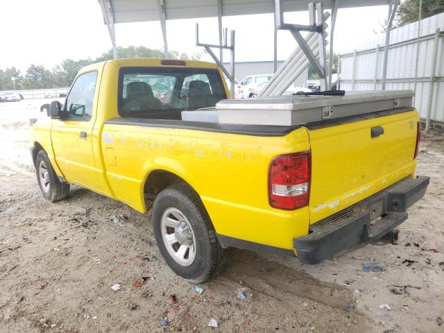 1FTYR10DX9PA08869 - 2009 FORD RANGER YELLOW photo 3