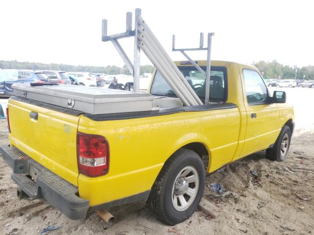 1FTYR10DX9PA08869 - 2009 FORD RANGER YELLOW photo 4