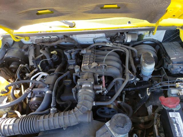 1FTYR10DX9PA08869 - 2009 FORD RANGER YELLOW photo 7