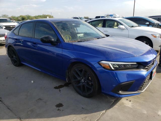 2HGFE2F5XNH558100 - 2022 HONDA CIVIC SPOR 蓝色 照片 4