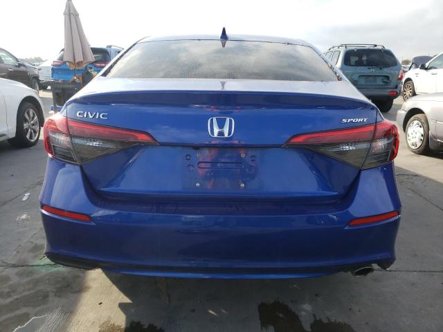 2HGFE2F5XNH558100 - 2022 HONDA CIVIC SPOR 蓝色 照片 6