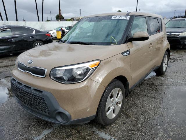 KNDJN2A29G7273361 - 2016 KIA SOUL BROWN photo 2