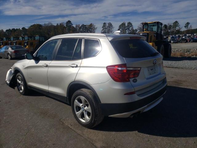 5UXWX5C54CL718548 - 2012 BMW X3 XDRIVE2 TAN photo 2