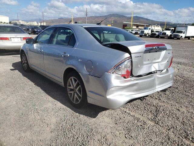 3FAHP0JA7CR232353 - 2012 FORD FUSION SEL SILVER photo 3