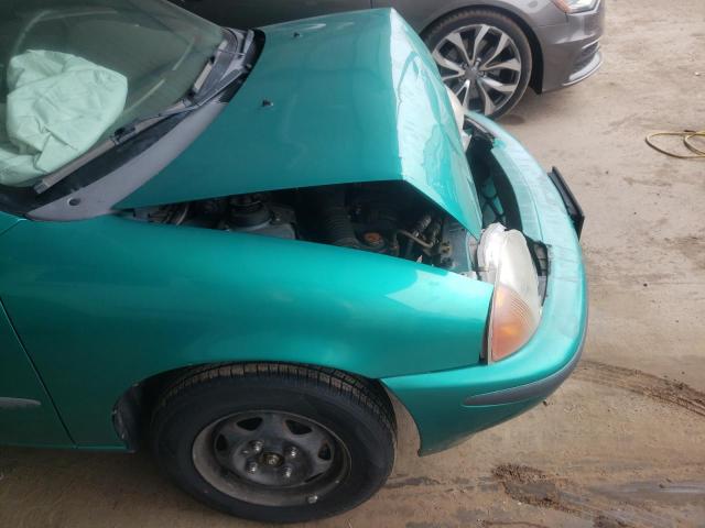 2C1MR5291S6715215 - 1995 GEO METRO BASE GREEN photo 9