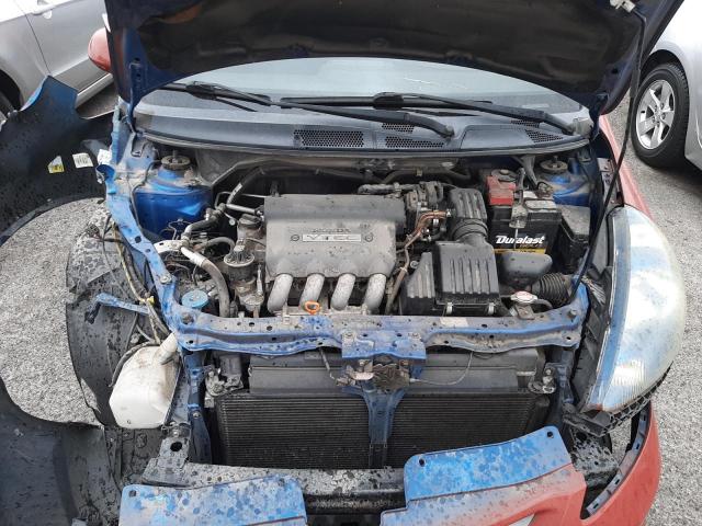 JHMGD38687S013931 - 2007 HONDA FIT S 红色 照片 7