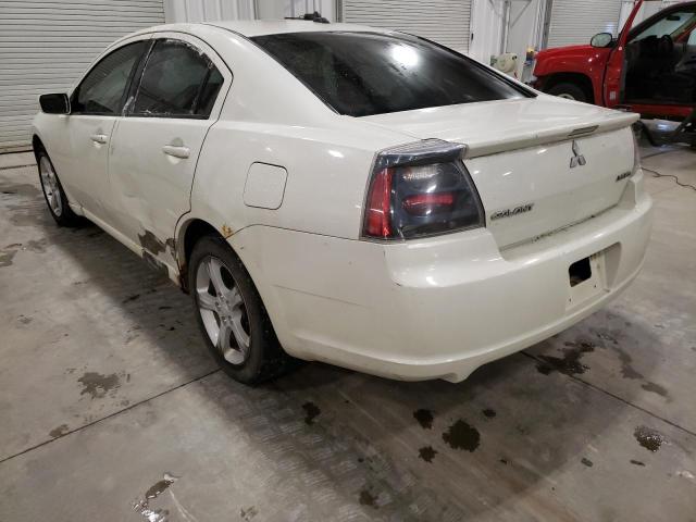 4A3AB56S37E033914 - 2007 MITSUBISHI GALANT GTS WHITE photo 3