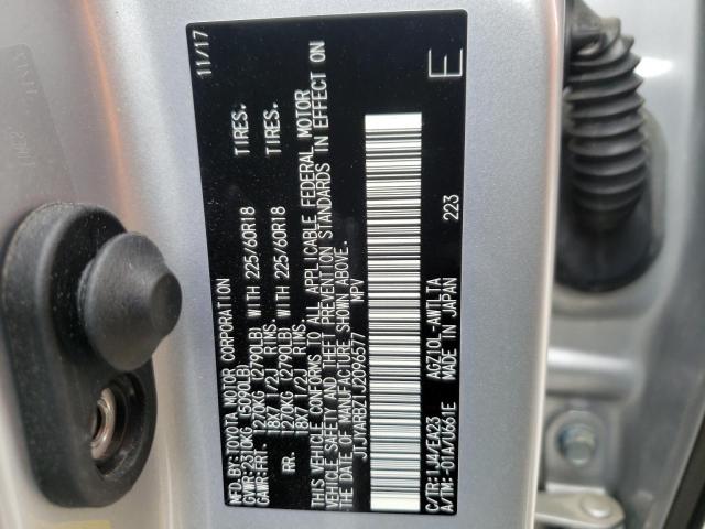 JTJYARBZ1J2096577 - 2018 LEXUS NX 300 BAS 银色 照片 10