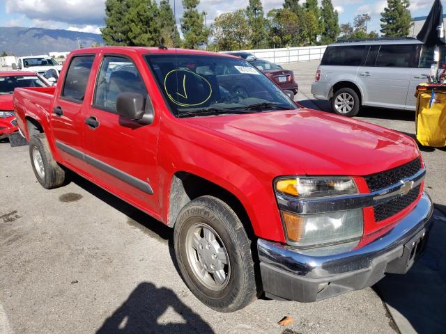 1GCCS33E788226131 - 2008 CHEVROLET COLORADO L RED photo 1
