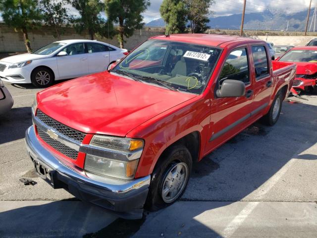 1GCCS33E788226131 - 2008 CHEVROLET COLORADO L RED photo 2