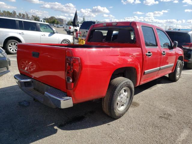 1GCCS33E788226131 - 2008 CHEVROLET COLORADO L RED photo 4