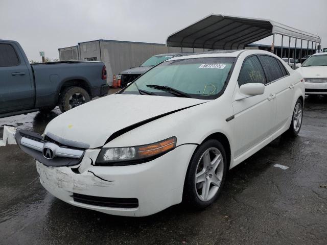 19UUA66266A001944 - 2006 ACURA 3.2TL WHITE photo 2