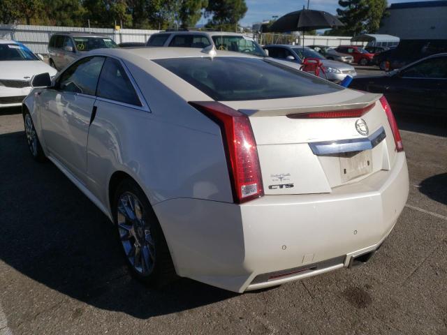 1G6DP1E35C0157584 - 2012 CADILLAC CTS PREMIU WHITE photo 3