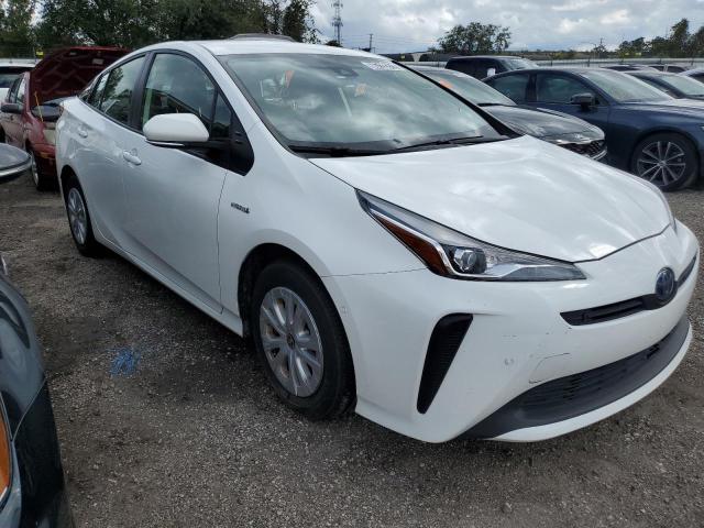 JTDKAMFU1M3141199 - 2021 TOYOTA PRIUS SPEC WHITE photo 4