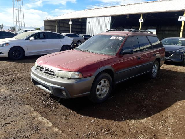 4S3BG485XT6375519 - 1996 SUBARU LEGACY OUT TWO TONE photo 2