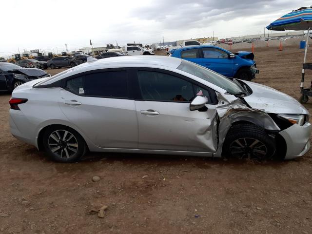 3N1CN8EV6ML920809 - 2021 NISSAN VERSA SV SILVER photo 9