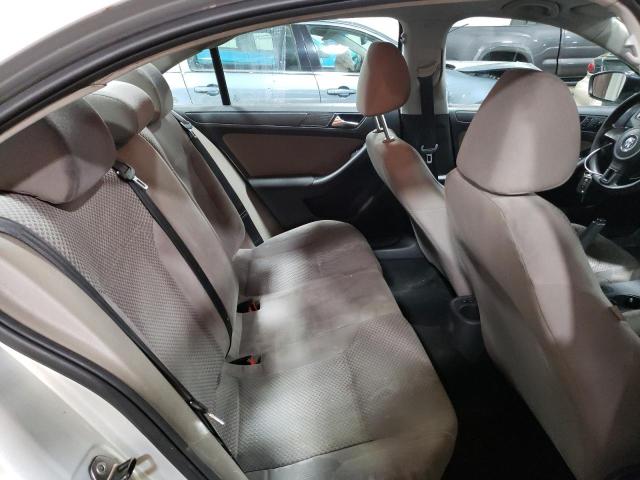3VW1K7AJ9BM344289 - 2011 VOLKSWAGEN JETTA BASE 银色 照片 10