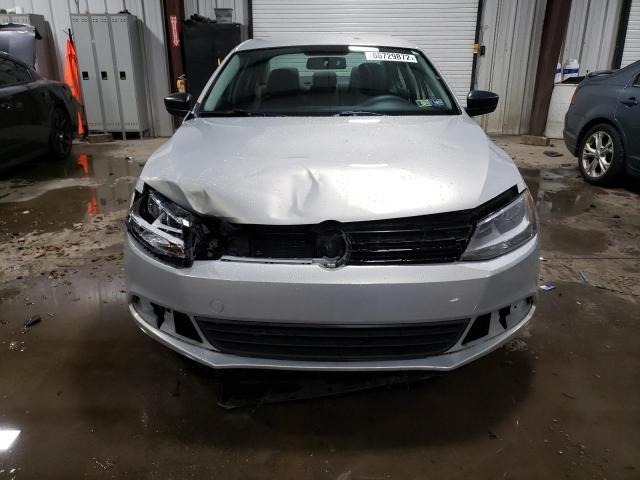 3VW1K7AJ9BM344289 - 2011 VOLKSWAGEN JETTA BASE 银色 照片 5