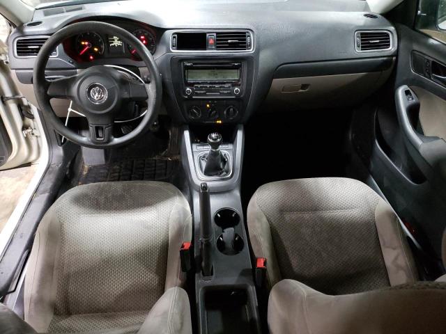 3VW1K7AJ9BM344289 - 2011 VOLKSWAGEN JETTA BASE 银色 照片 8