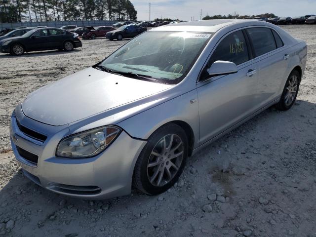 1G1ZG5E79CF127989 - 2012 CHEVROLET MALIBU LTZ 银色 照片 2