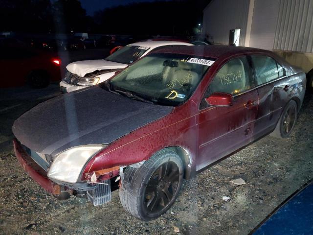 3FAHP02147R252922 - 2007 FORD FUSION SEL MAROON photo 2