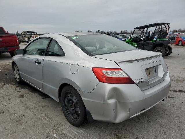 2HGFG12638H566904 - 2008 HONDA CIVIC LX SILVER photo 3