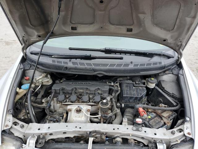 2HGFG12638H566904 - 2008 HONDA CIVIC LX SILVER photo 7