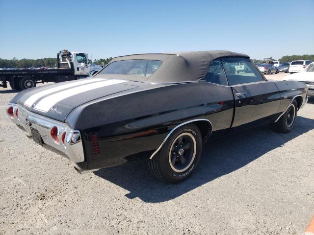 136671B140682 - 1971 CHEVROLET CHEVELLE BLACK photo 3