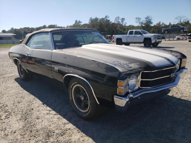 136671B140682 - 1971 CHEVROLET CHEVELLE BLACK photo 4