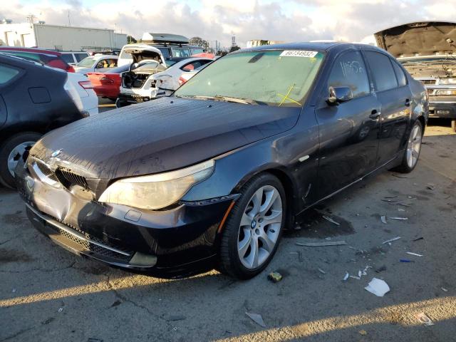 WBANW13508CZ75798 - 2008 BMW 535 I أزرق صورة 2