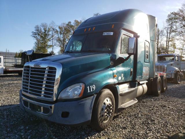 3AKJGLDR2DSBY6834 - 2013 FREIGHTLINER CASCADIA 1 TEAL photo 2
