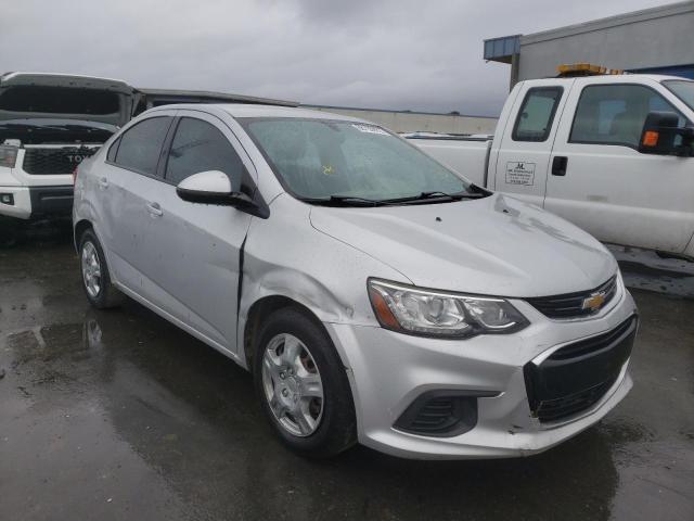 1G1JB5SH3J4106086 - 2018 CHEVROLET SONIC LS SILVER photo 1