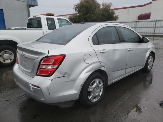 1G1JB5SH3J4106086 - 2018 CHEVROLET SONIC LS SILVER photo 4
