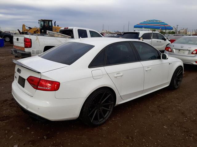 WAUKGAFL2CA107851 - 2012 AUDI S4 PRESTIG WHITE photo 4