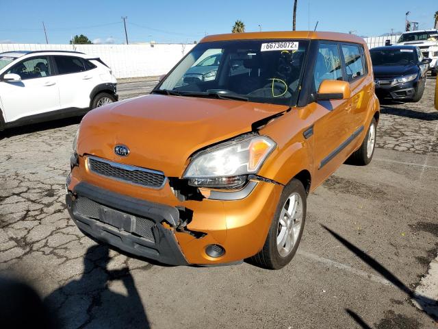 KNDJT2A20B7287552 - 2011 KIA SOUL +/!/S ORANGE photo 2