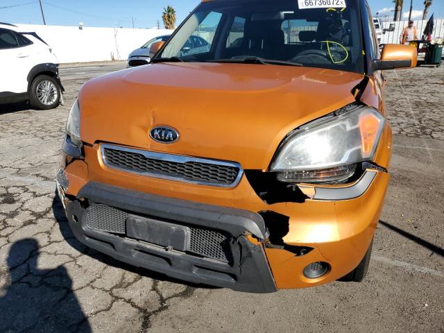 KNDJT2A20B7287552 - 2011 KIA SOUL +/!/S ORANGE photo 9