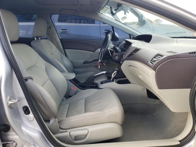 2HGFB2F92CH511507 - 2012 HONDA CIVIC EXL Srebrny zdjęcie 5