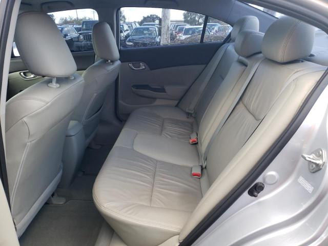 2HGFB2F92CH511507 - 2012 HONDA CIVIC EXL Srebrny zdjęcie 6