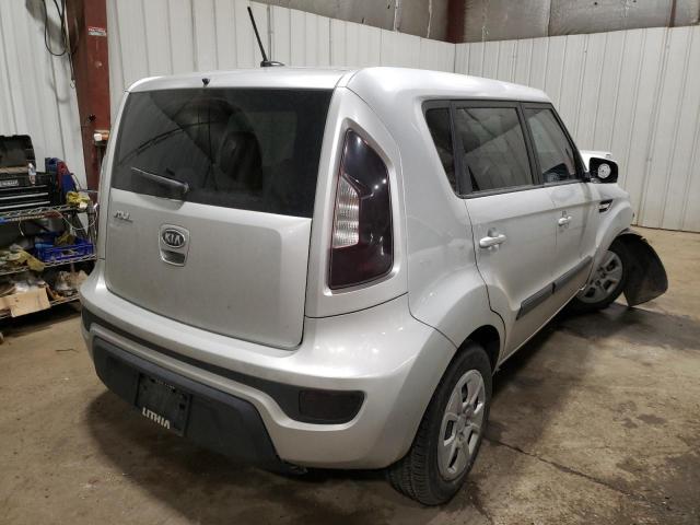 KNDJT2A50C7441284 - 2012 KIA SOUL SILVER photo 4