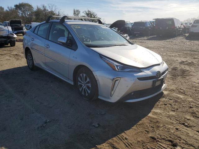 JTDL9RFU7L3013185 - 2020 TOYOTA PRIUS LE SILVER photo 1