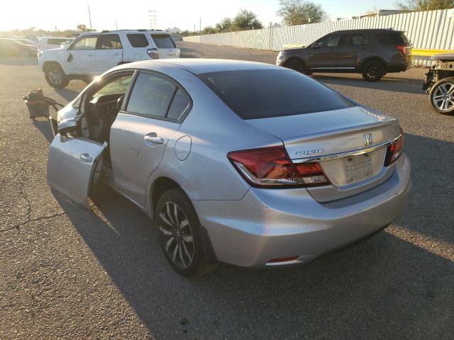 19XFB2F90EE027557 - 2014 HONDA CIVIC EXL Gümüş foto 3